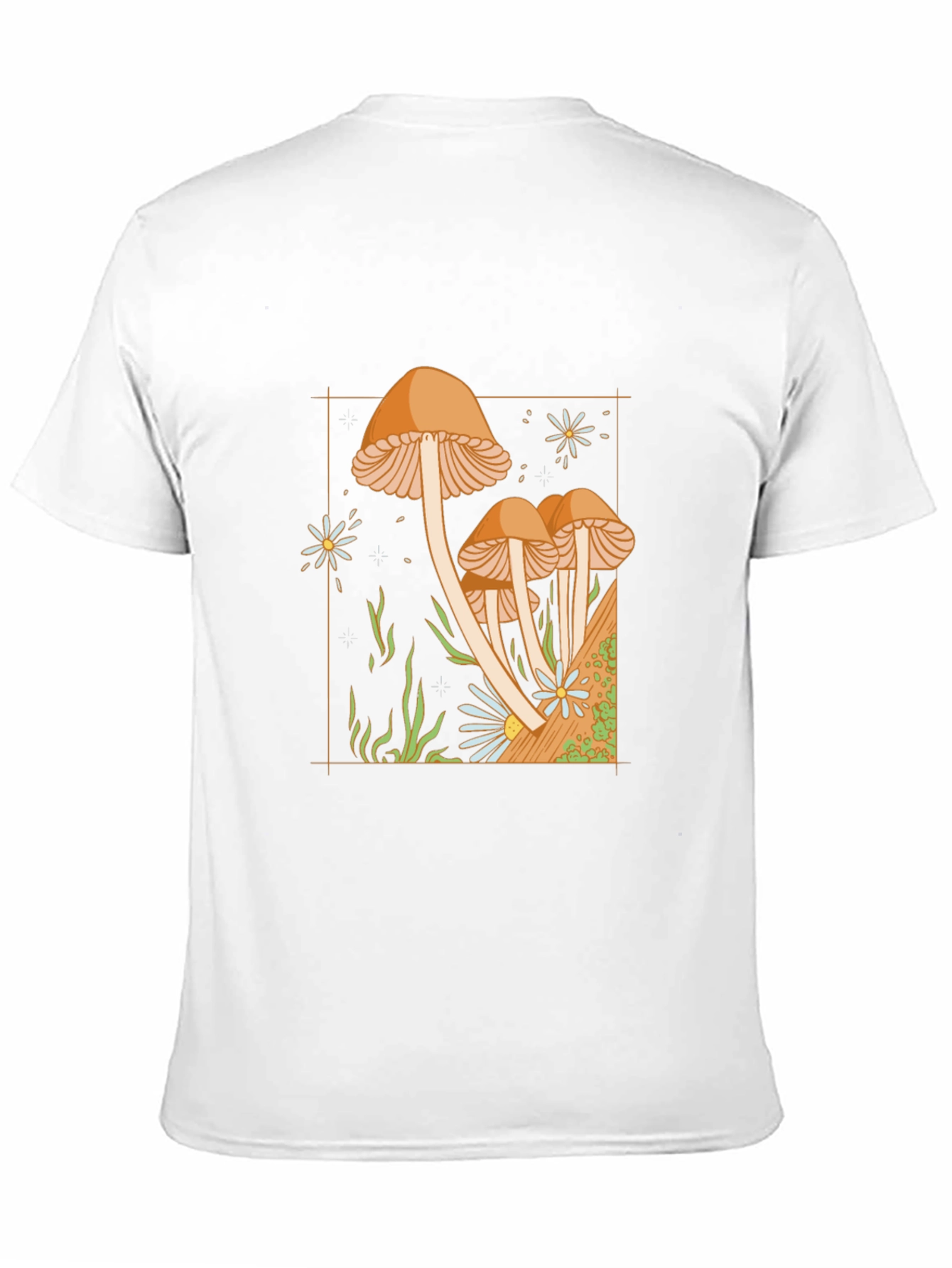 Mushroom Graphic Tee - Unique Design