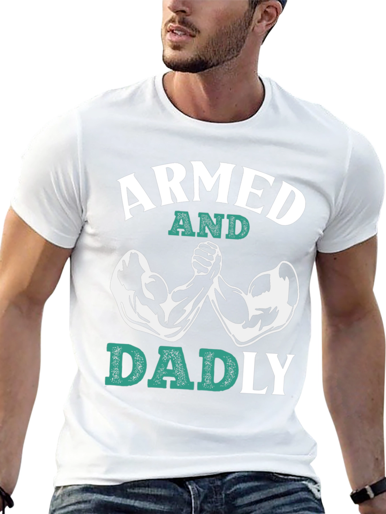 Armed and Dadly Graphic Tee