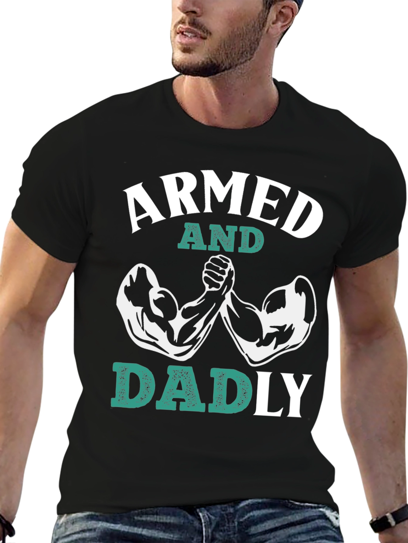 Armed and Dadly Graphic Tee