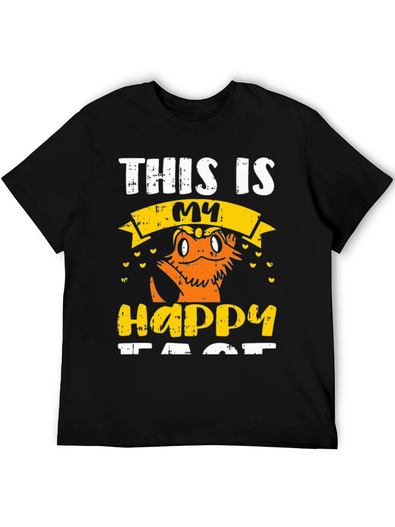 Happy Face Bearded Dragon T-Shirt