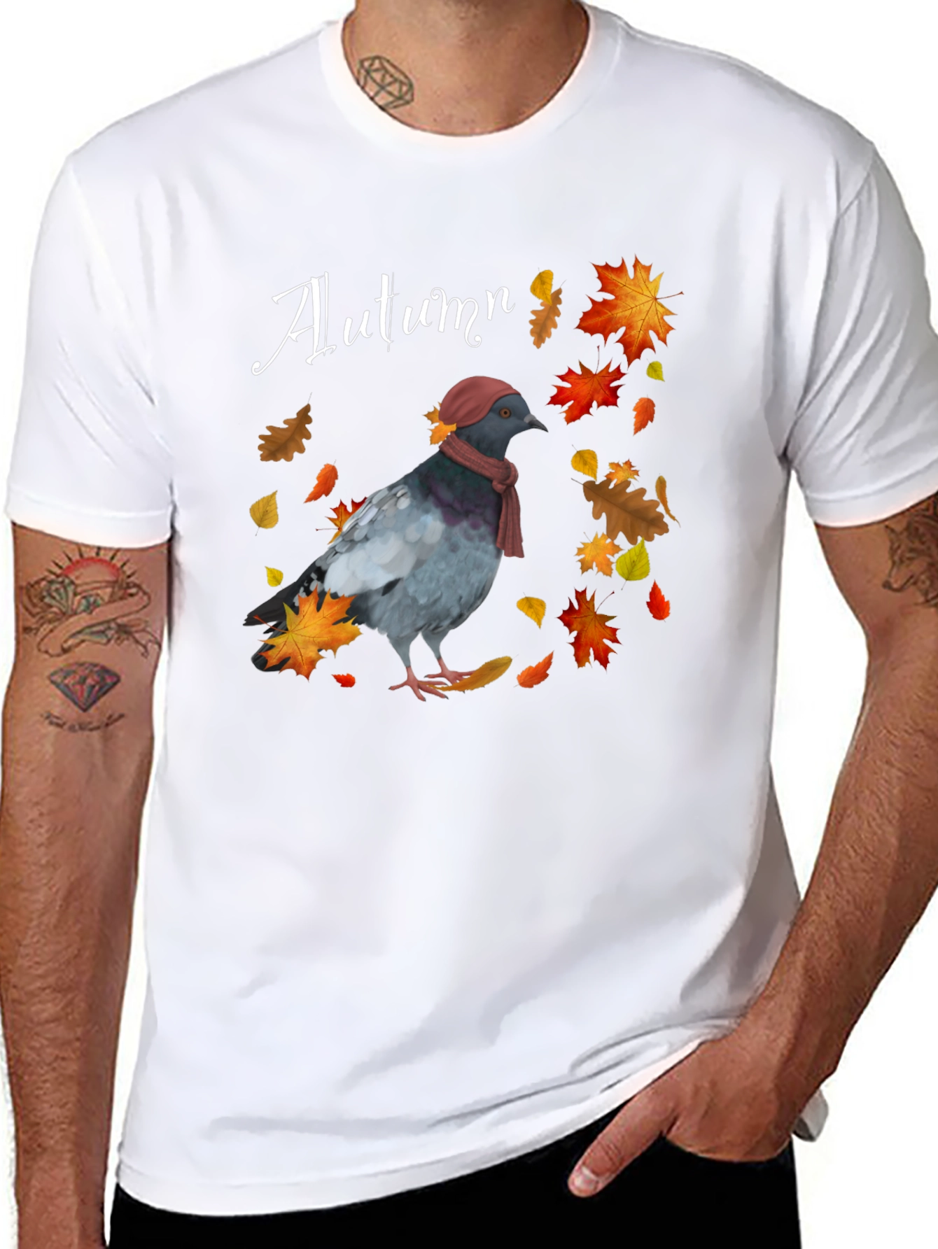 Autumn Pigeon T-Shirt