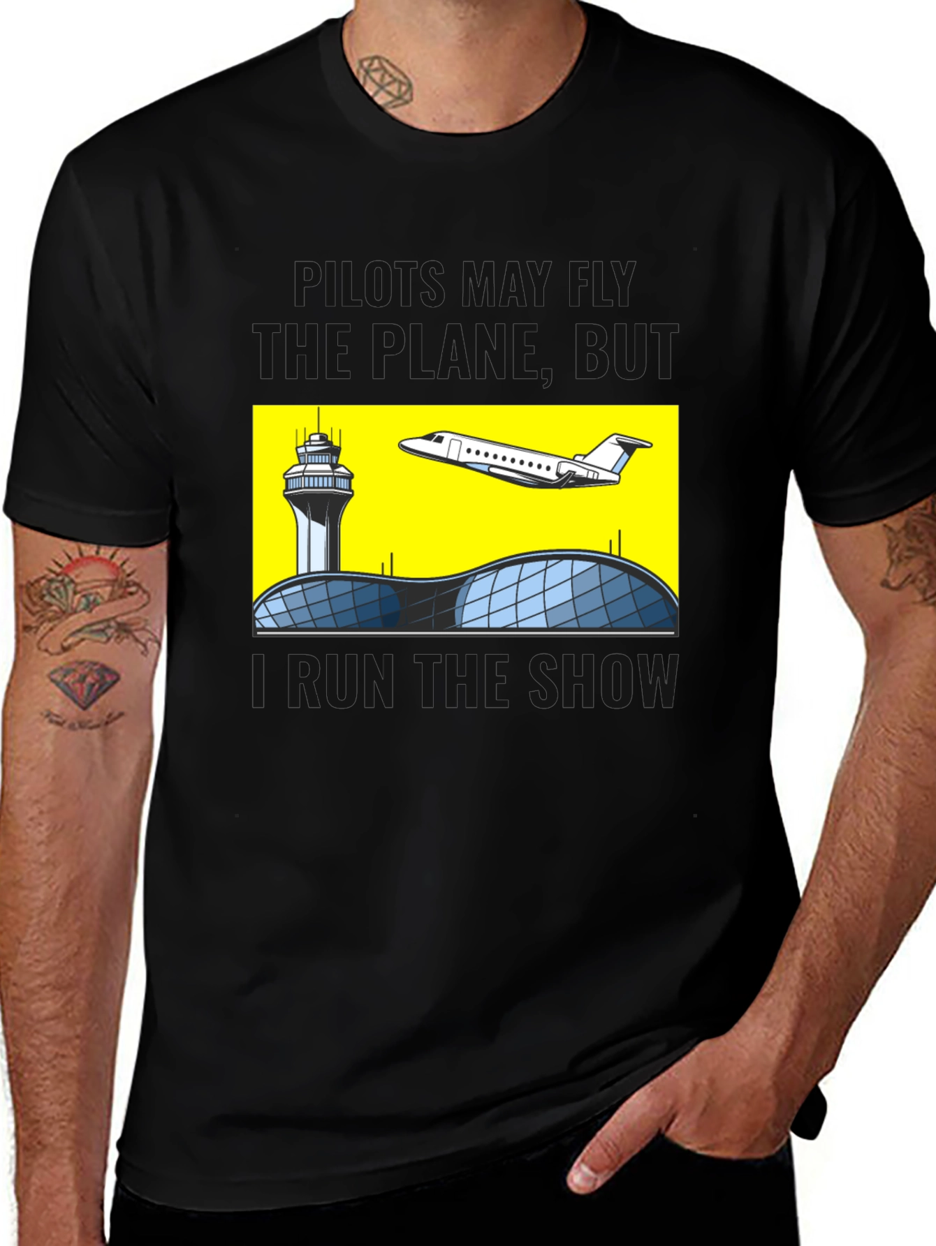 Airport T-Shirt - Stylish Aviation Tee