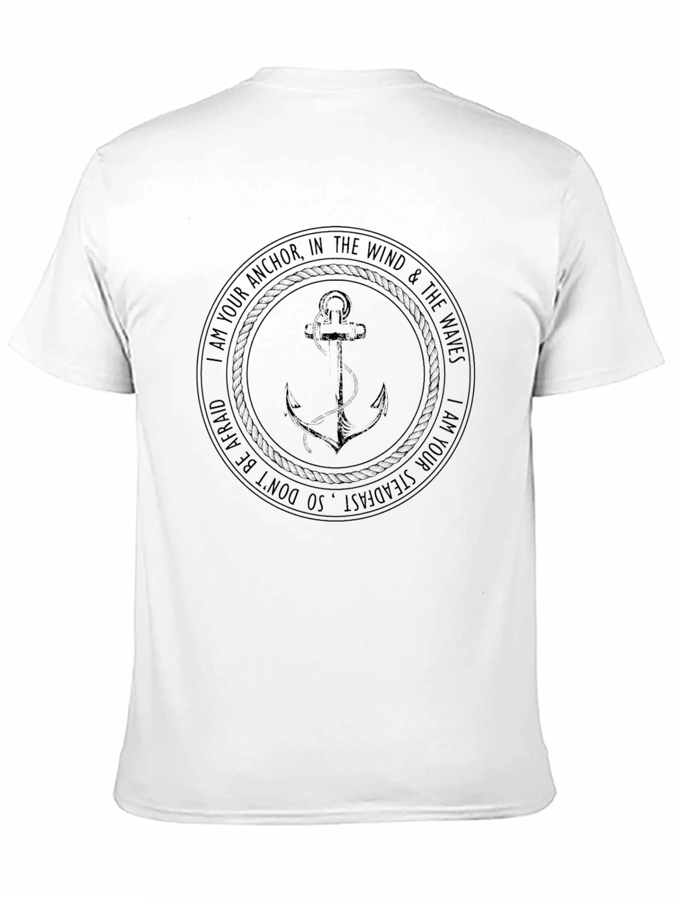 Anchor Graphic T-Shirt - Steadfast Design