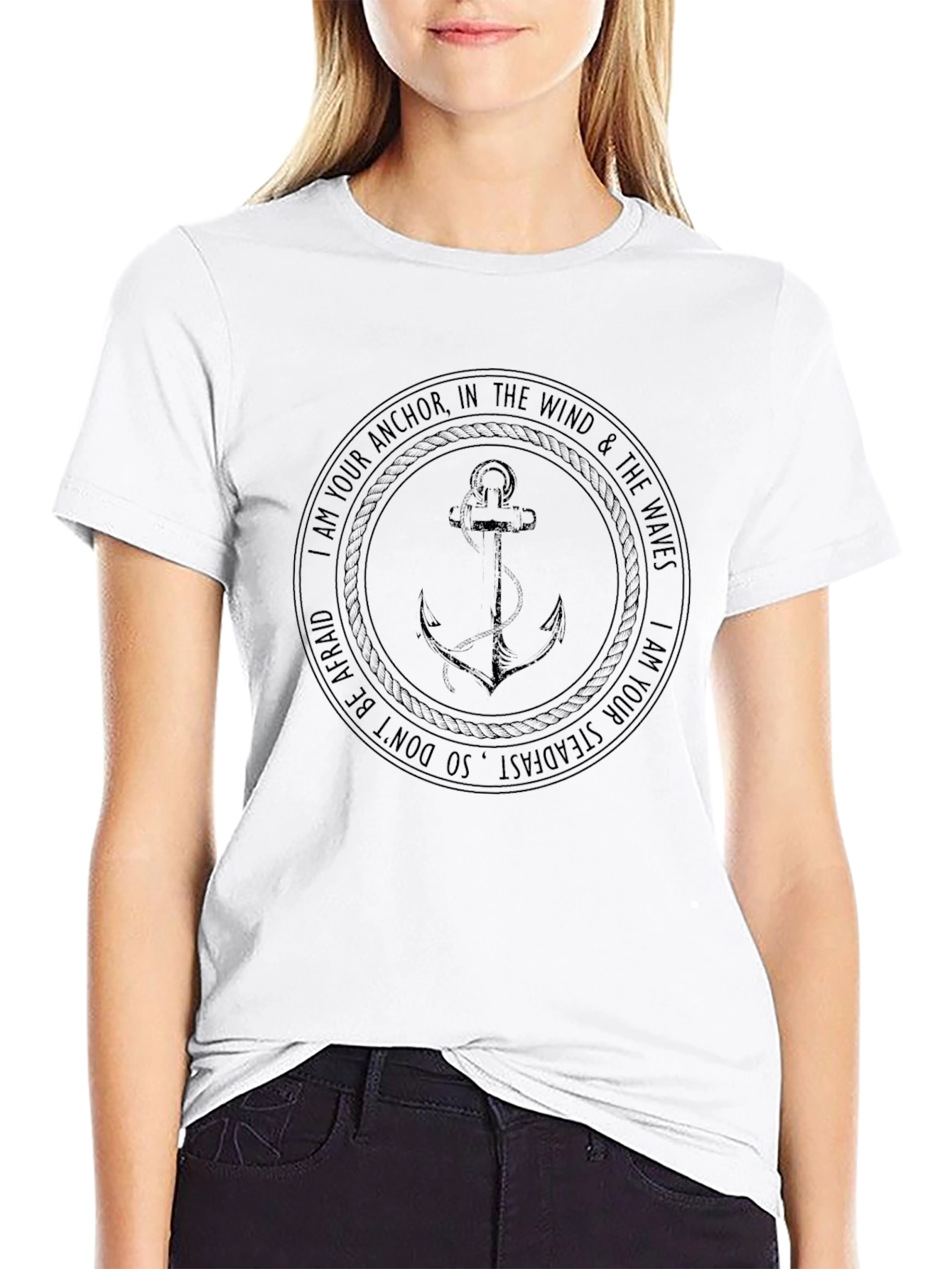 Anchor Graphic T-Shirt - Steadfast Design