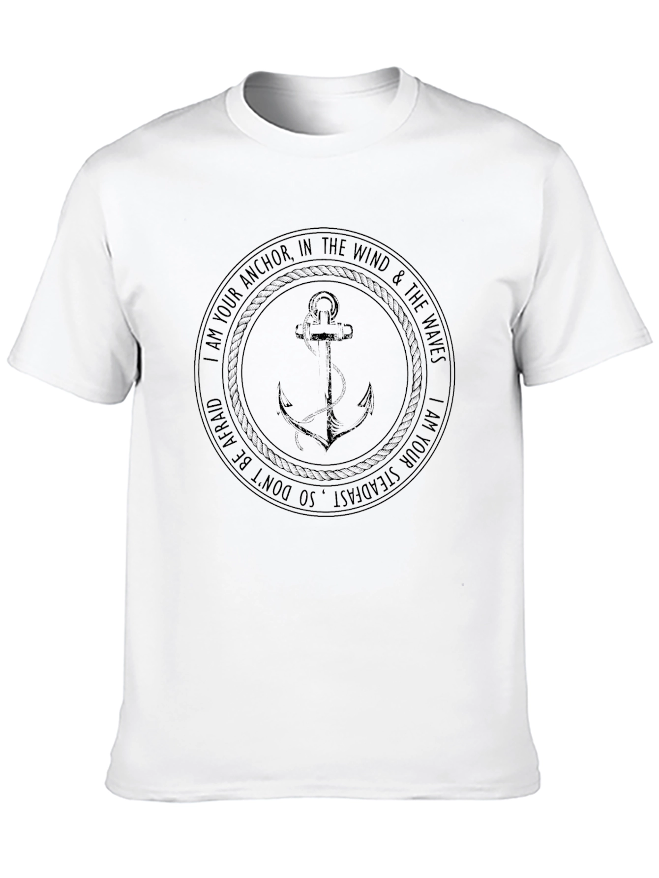 Anchor Graphic T-Shirt - Steadfast Design