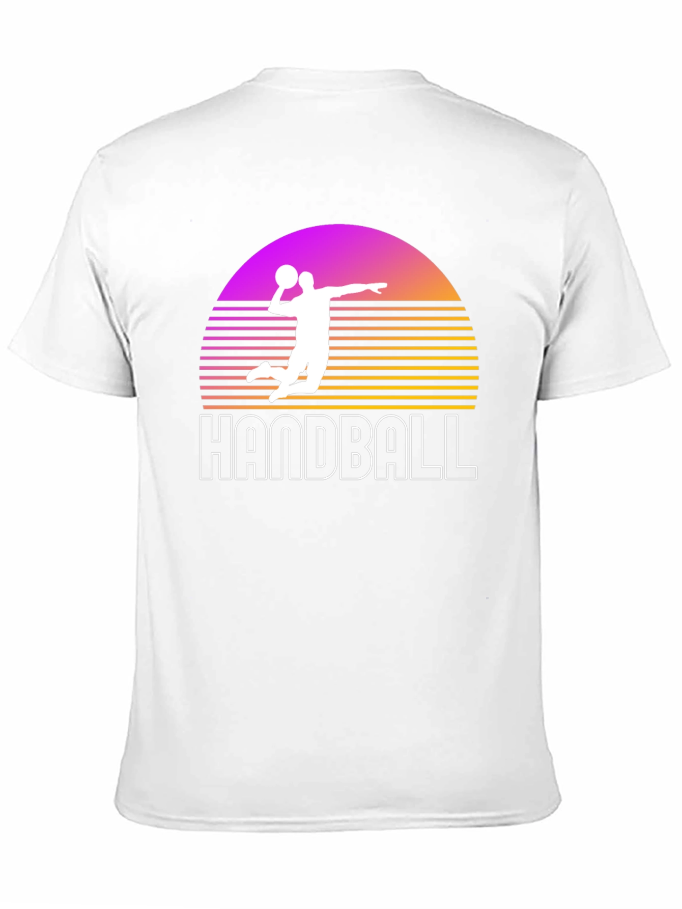 Handball Sunset Graphic T-Shirt