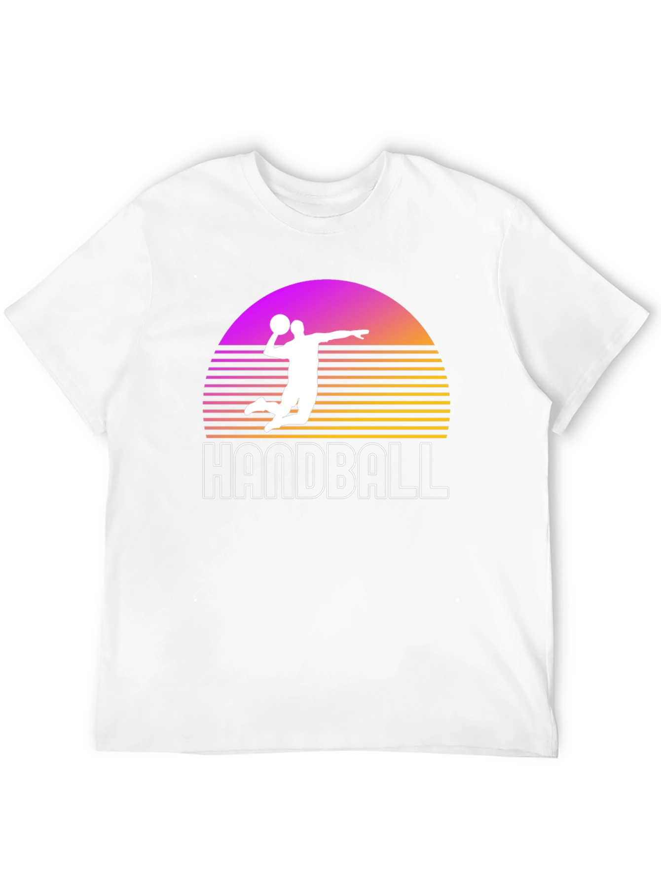 Handball Sunset Graphic T-Shirt