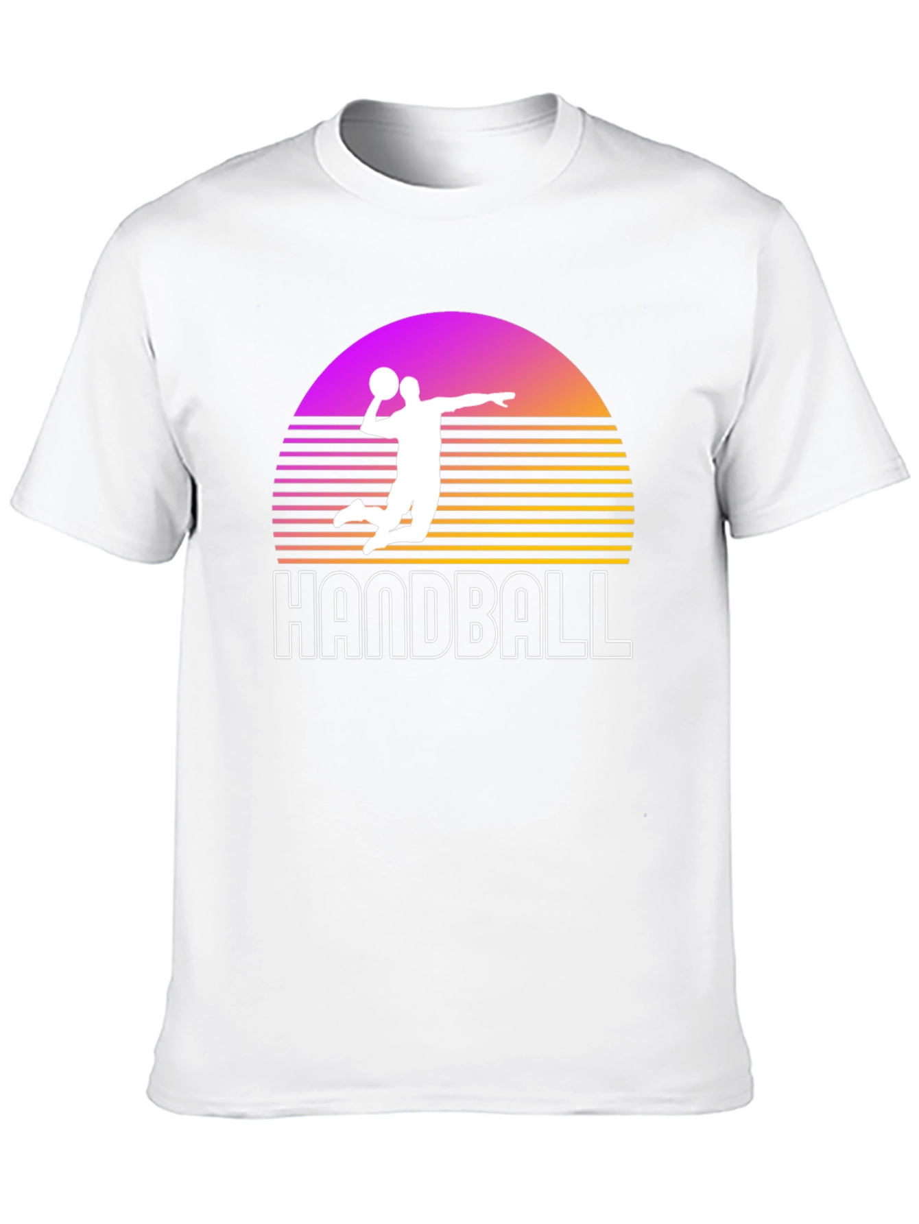 Handball Sunset Graphic T-Shirt