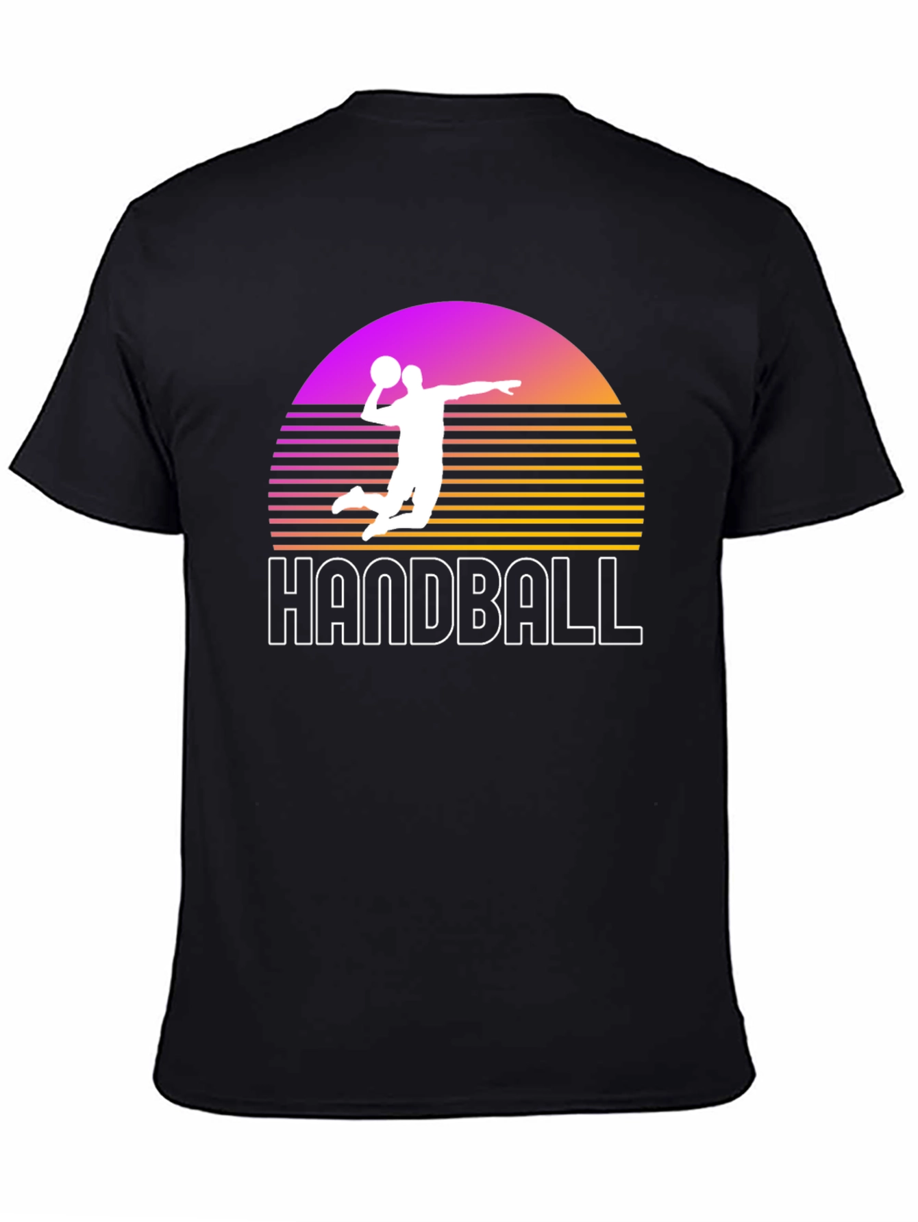 Handball Sunset Graphic T-Shirt