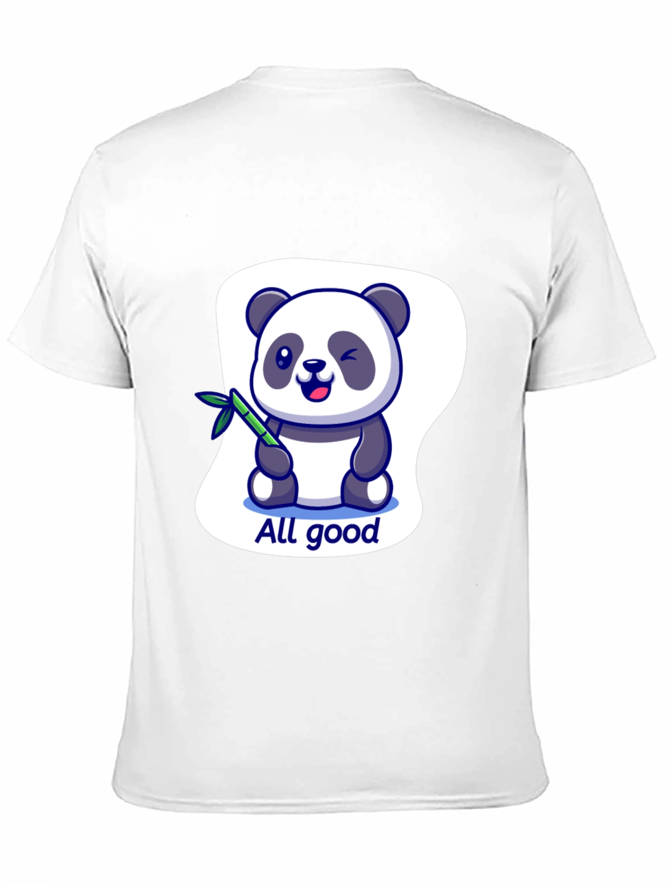 All Good Panda Graphic T-Shirt