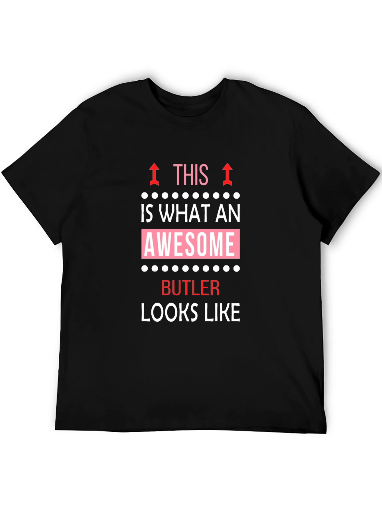 Awesome Butler T-Shirt - Black