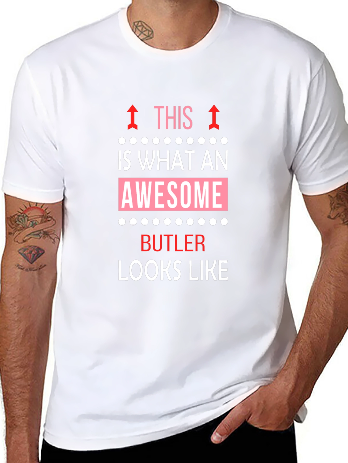 Awesome Butler T-Shirt - Black