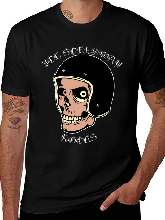 Ace Speedway Skull Graphic Tee