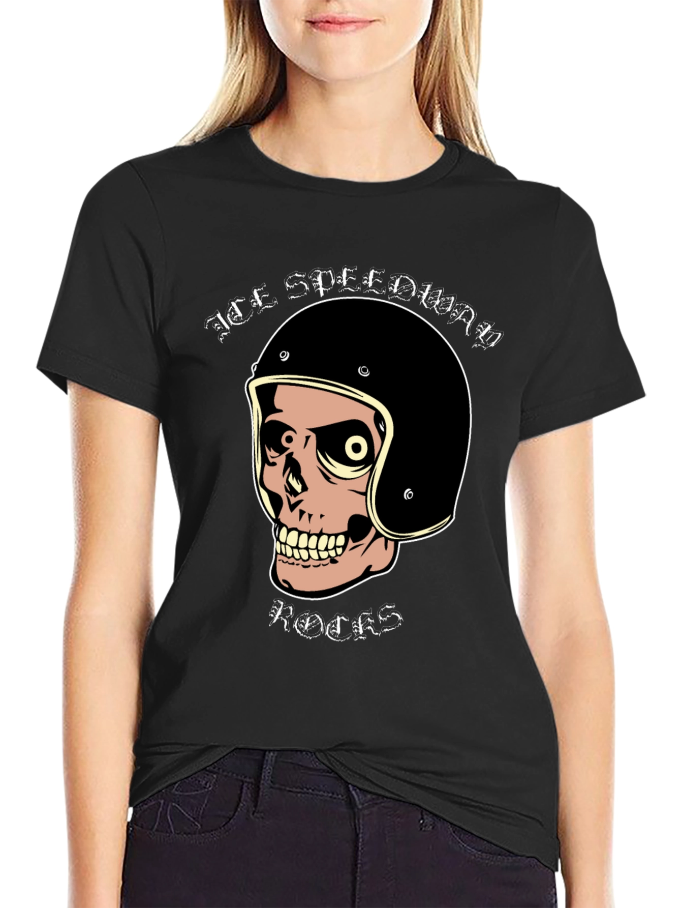 Ace Speedway Skull Graphic Tee