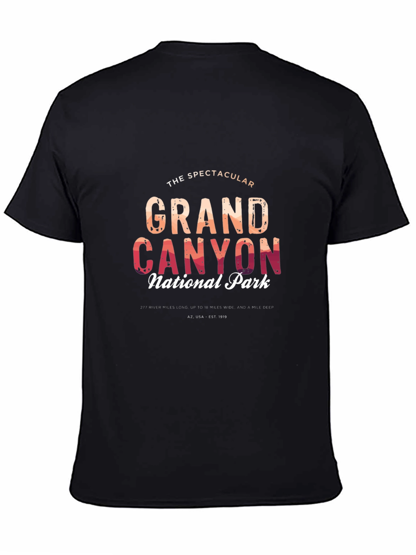 Grand Canyon National Park Black T-Shirt