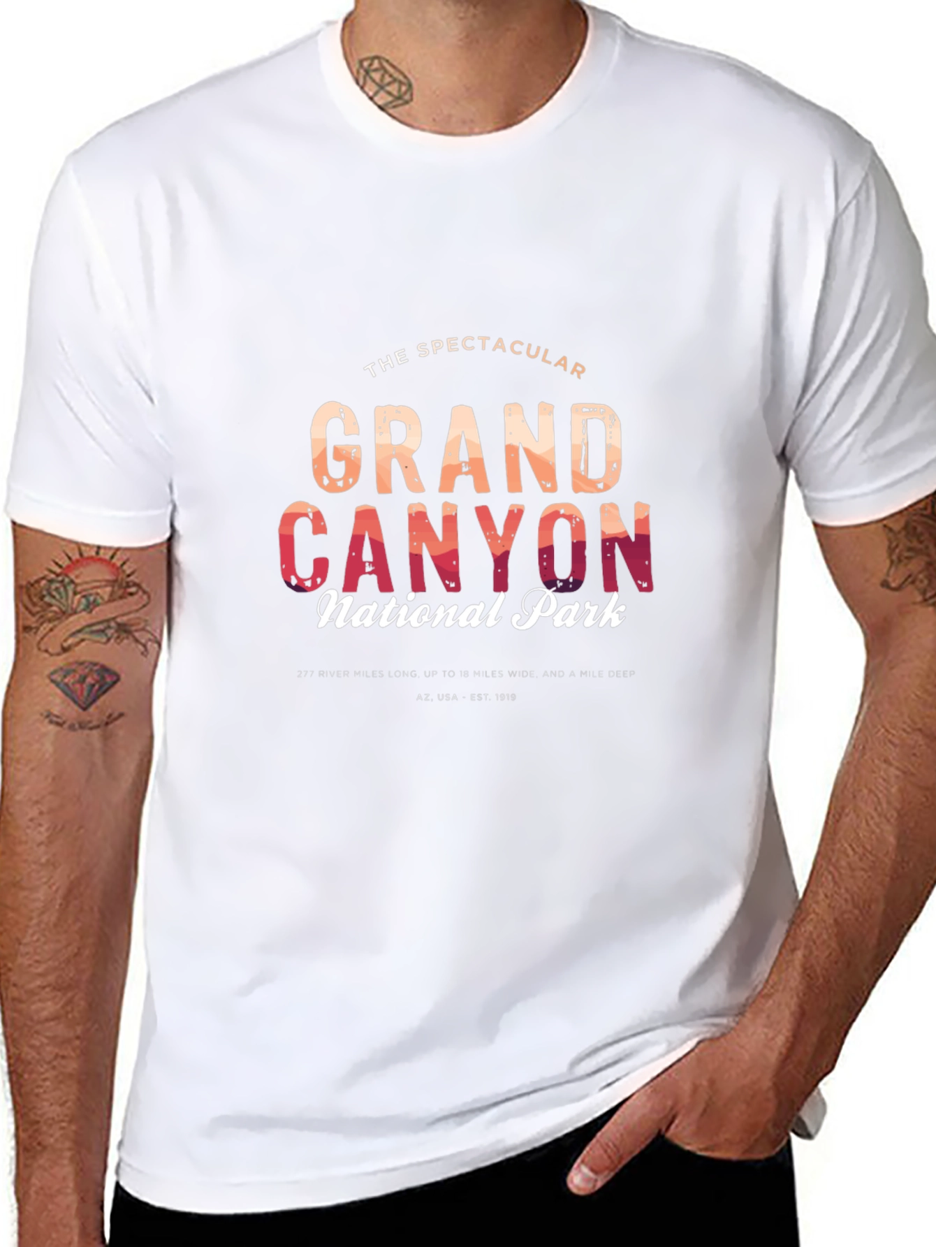 Grand Canyon National Park Black T-Shirt
