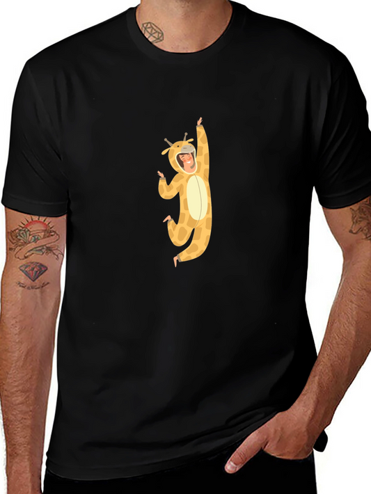 Giraffe Costume Graphic Tee