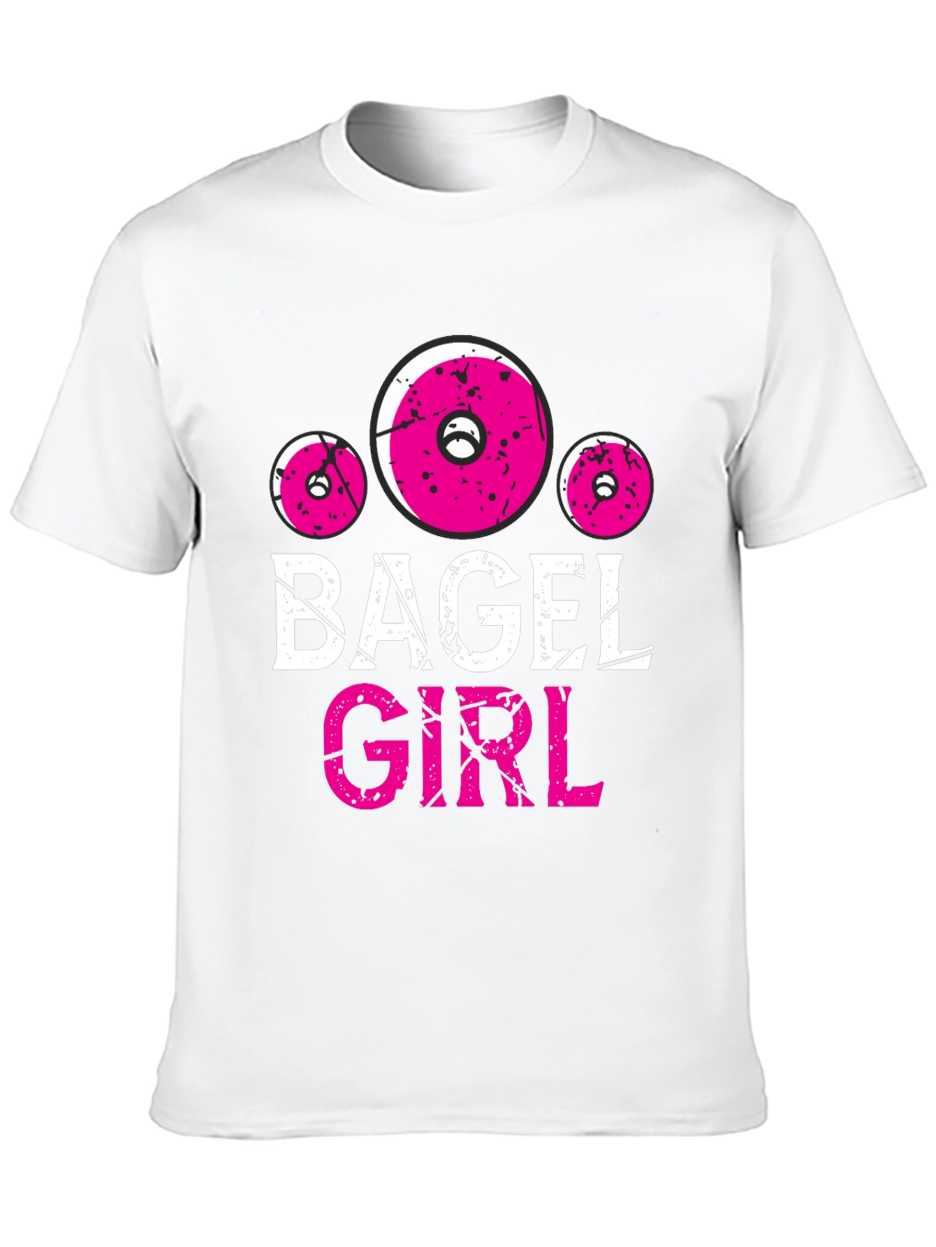 Bagel Girl Graphic Tee - Black