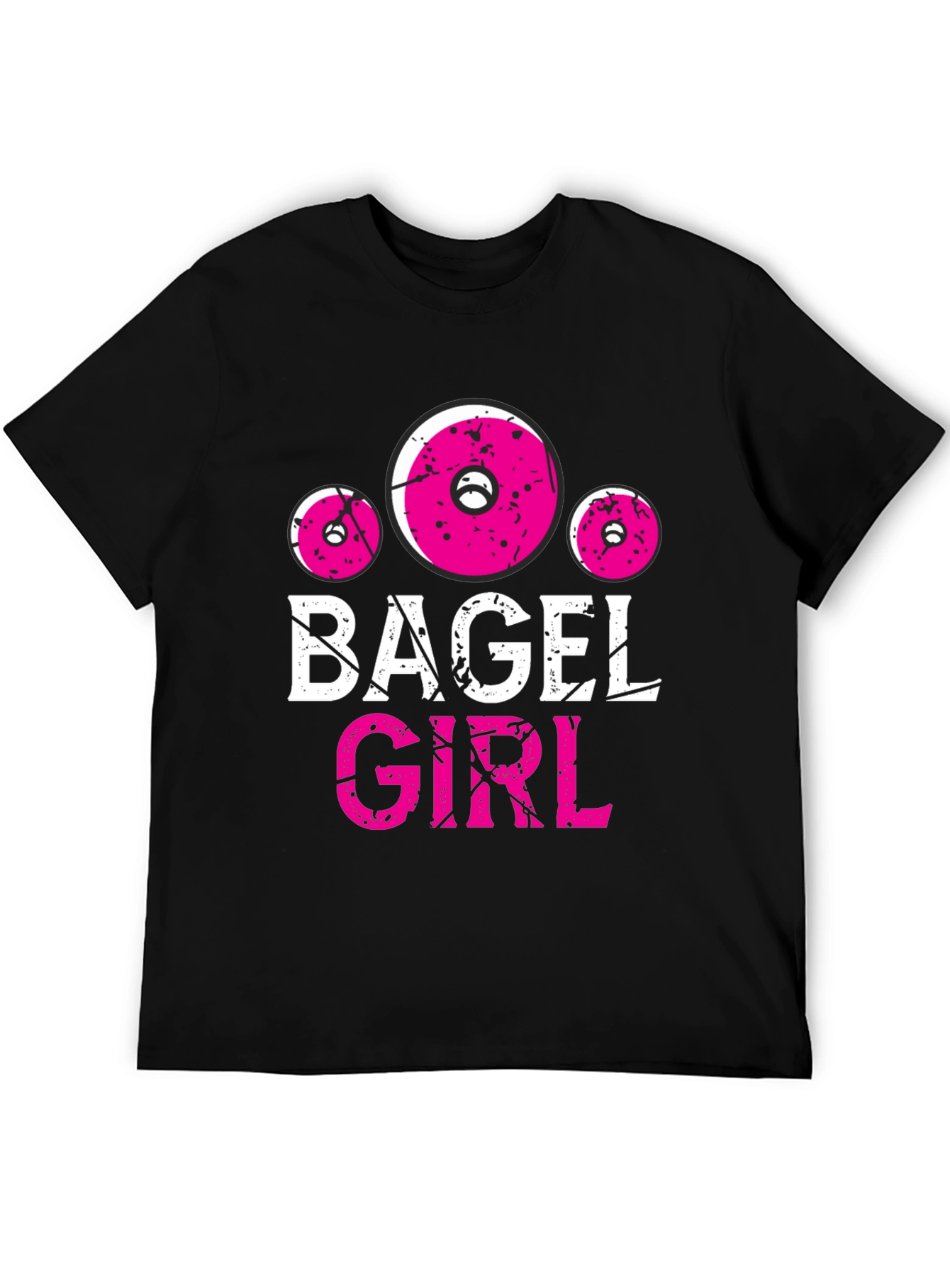Bagel Girl Graphic Tee - Black