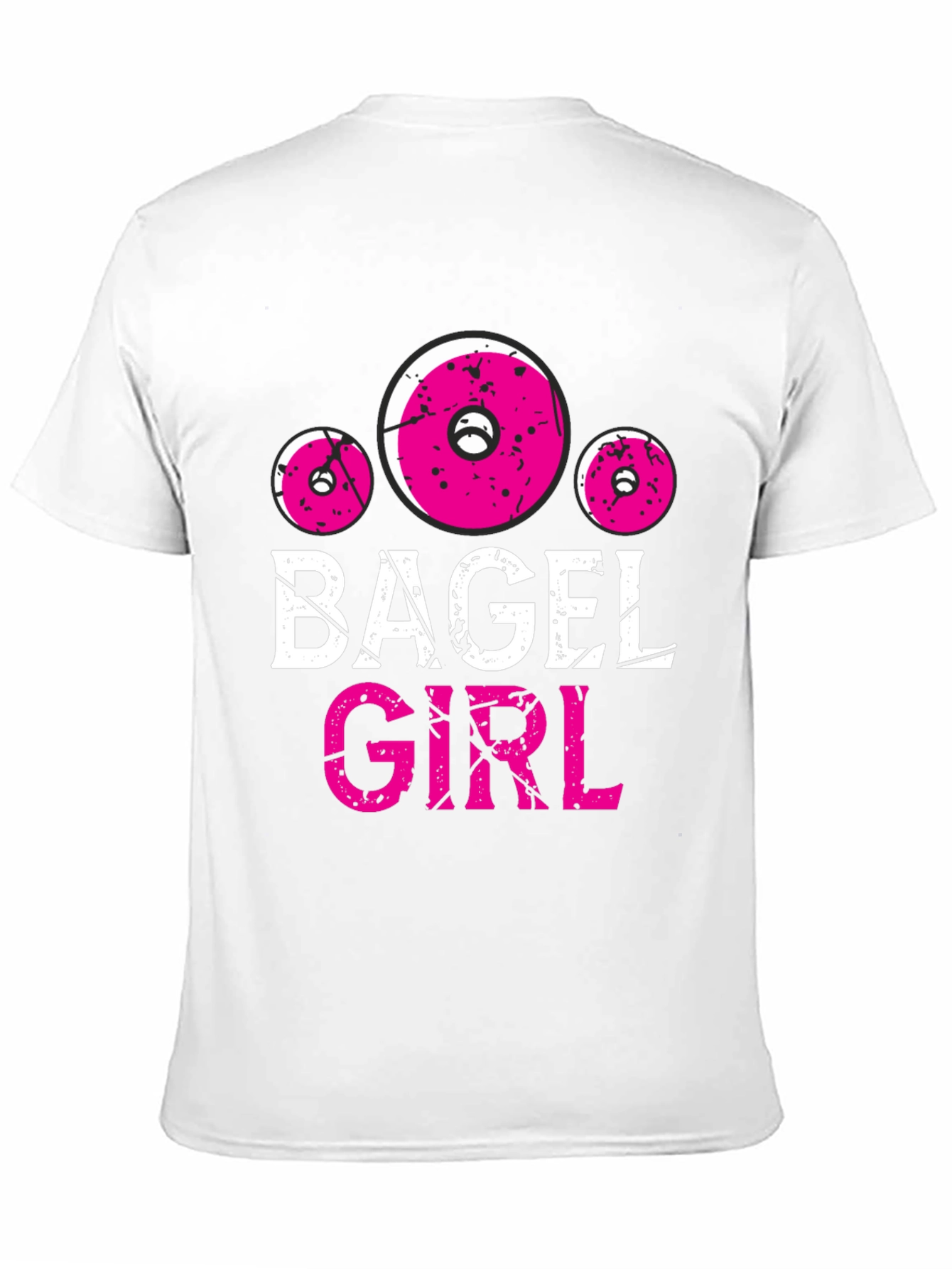 Bagel Girl Graphic Tee - Black