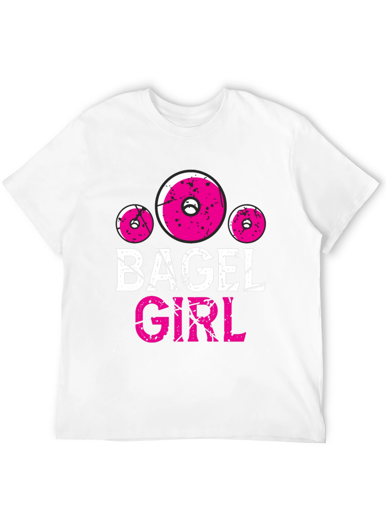 Bagel Girl Graphic Tee - Black
