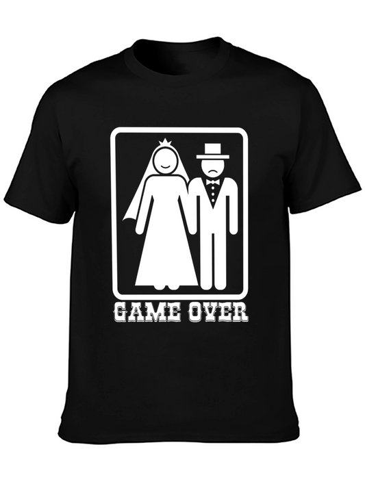 Game Over Wedding T-Shirt - Bachelor Farewell