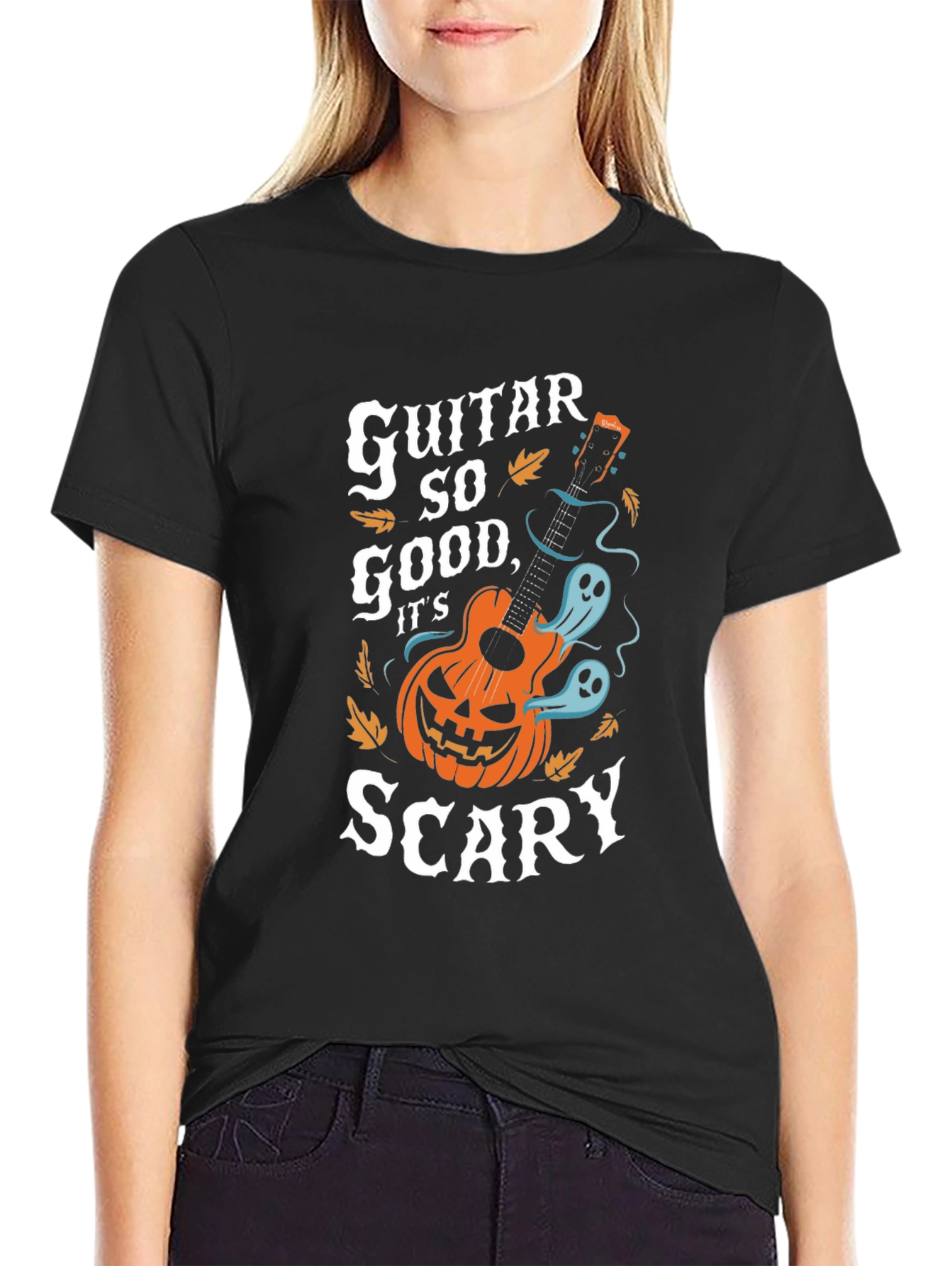 Guitar So Good Its Scary Halloween T-Shirt