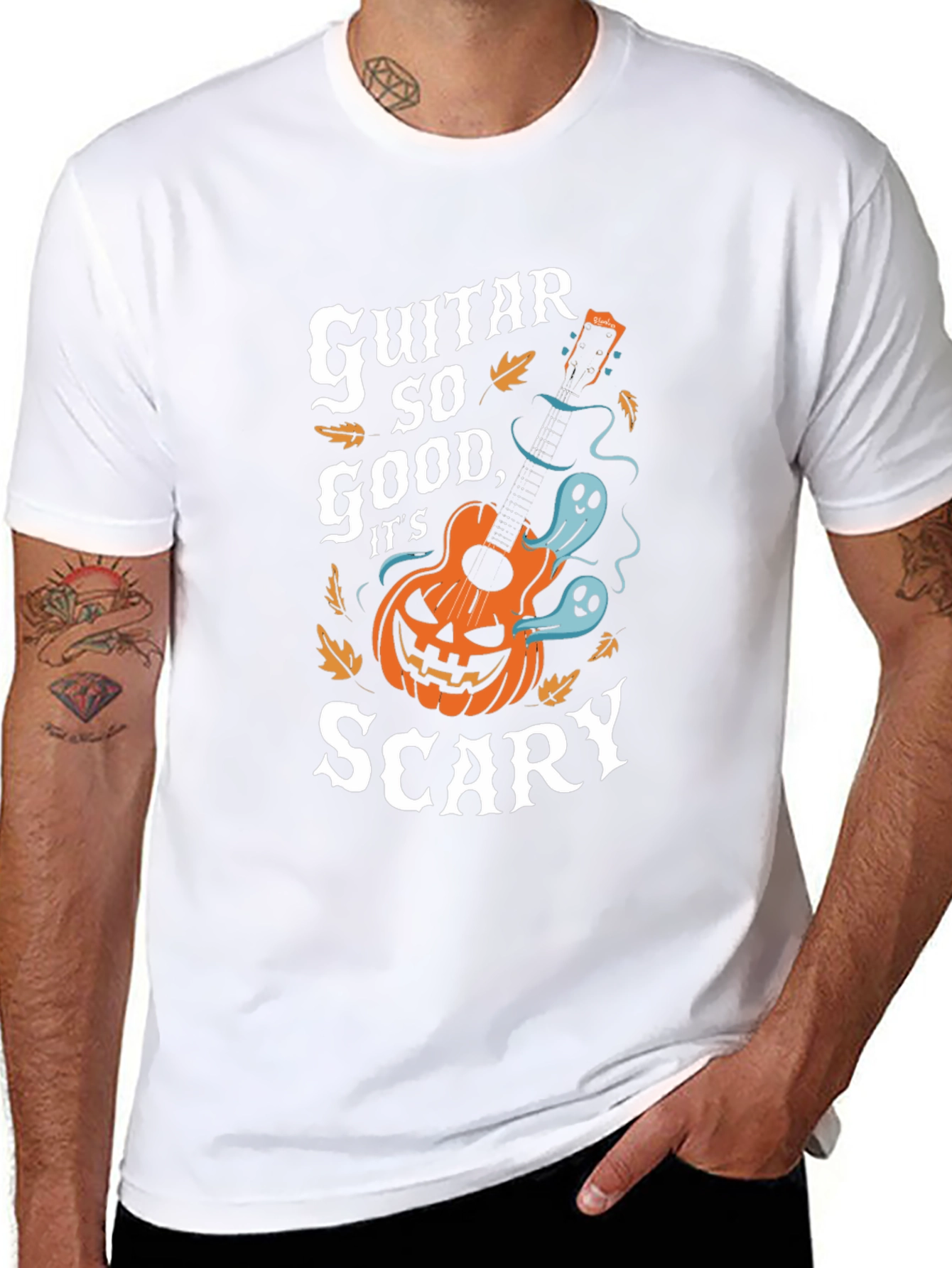 Guitar So Good Its Scary Halloween T-Shirt