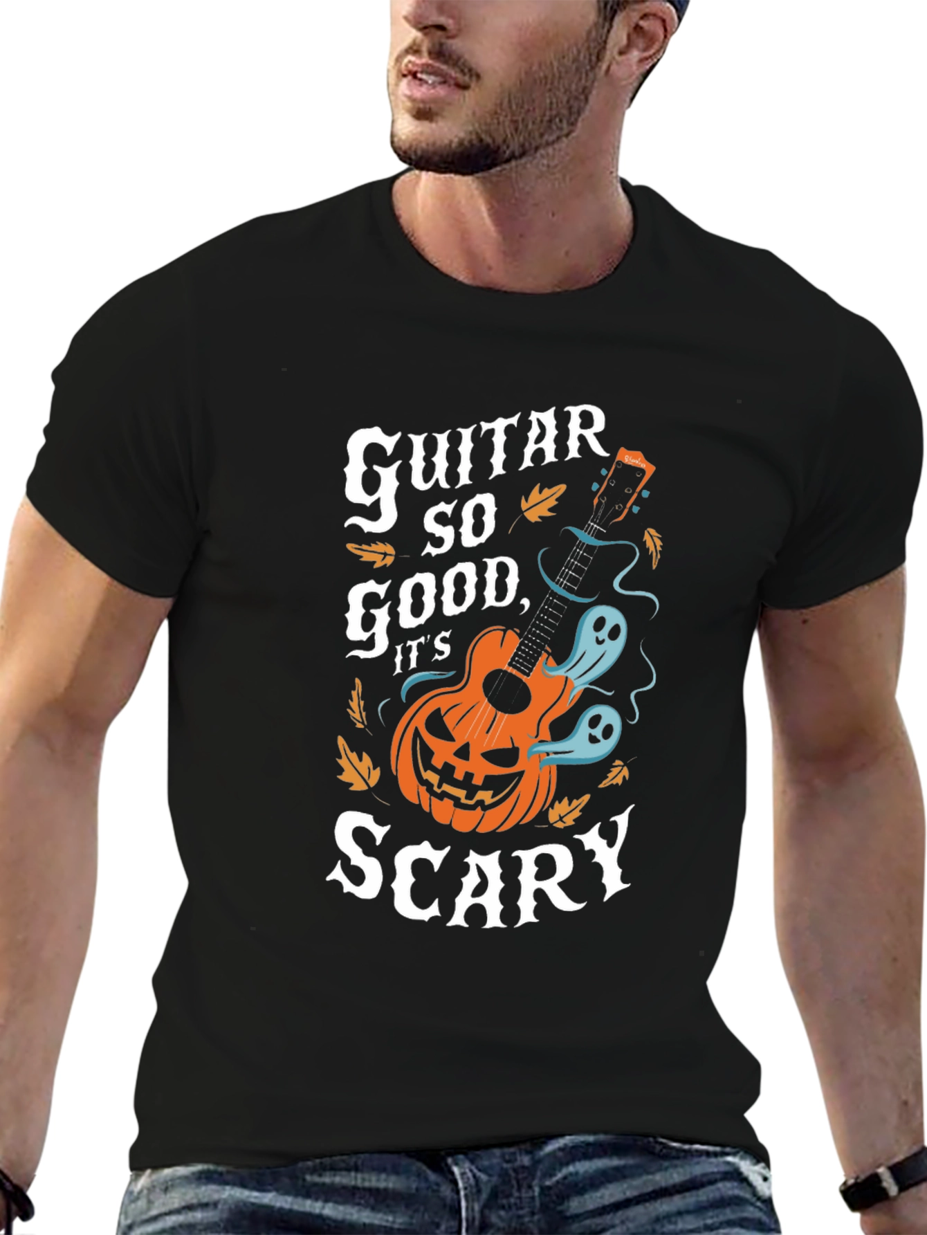 Guitar So Good Its Scary Halloween T-Shirt