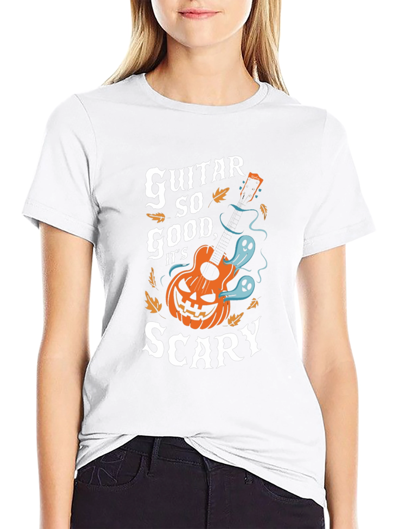 Guitar So Good Its Scary Halloween T-Shirt