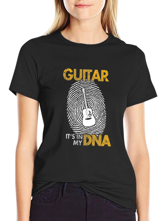 Guitar DNA T-Shirt - Music Lover Tee