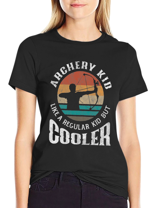 Archery Kid T-Shirt - Cooler Than Regular