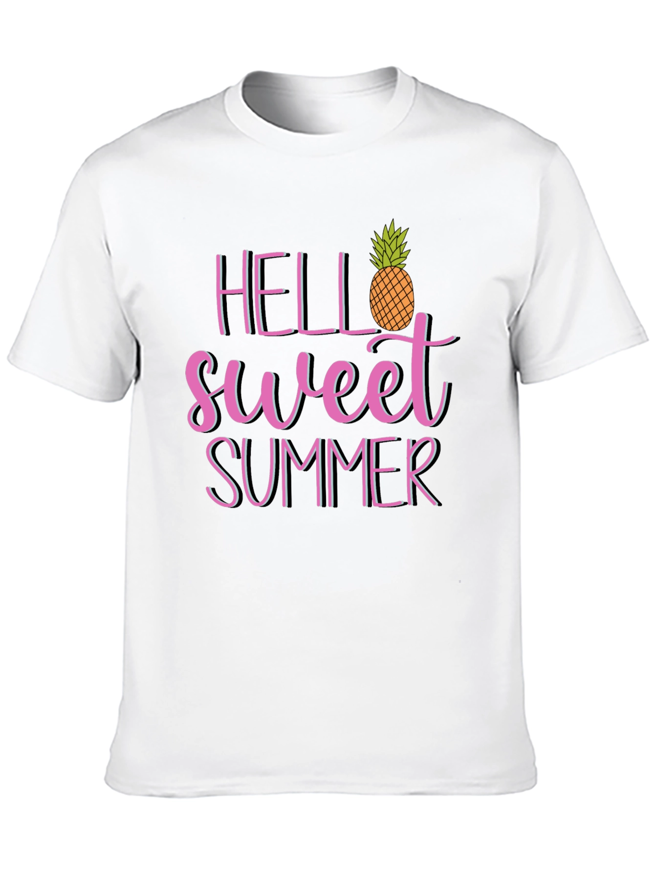 Hello Sweet Summer Graphic T-Shirt