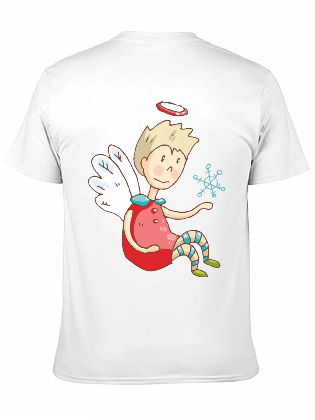 Angel with Snowflake Graphic Tee