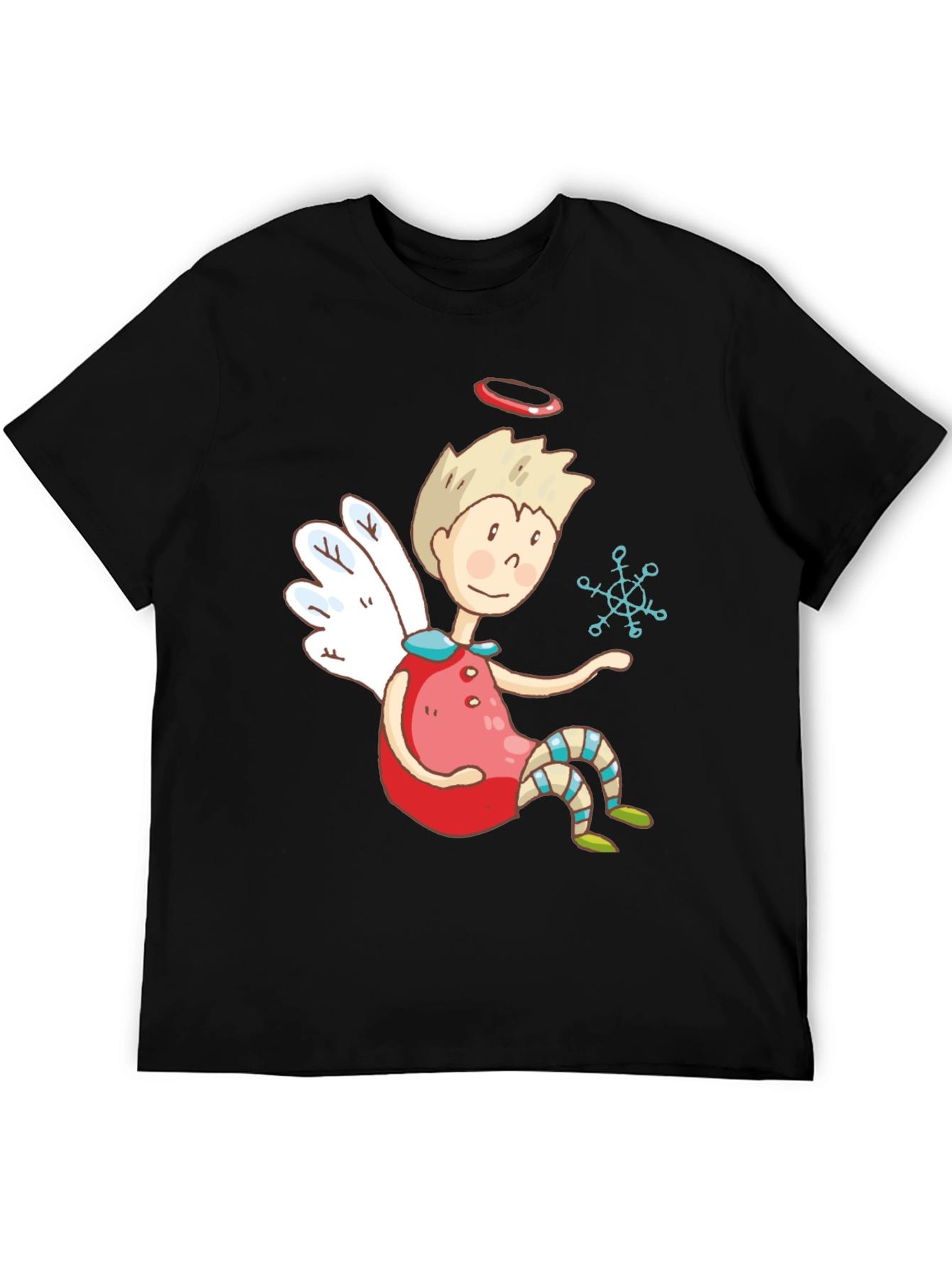 Angel with Snowflake Graphic Tee
