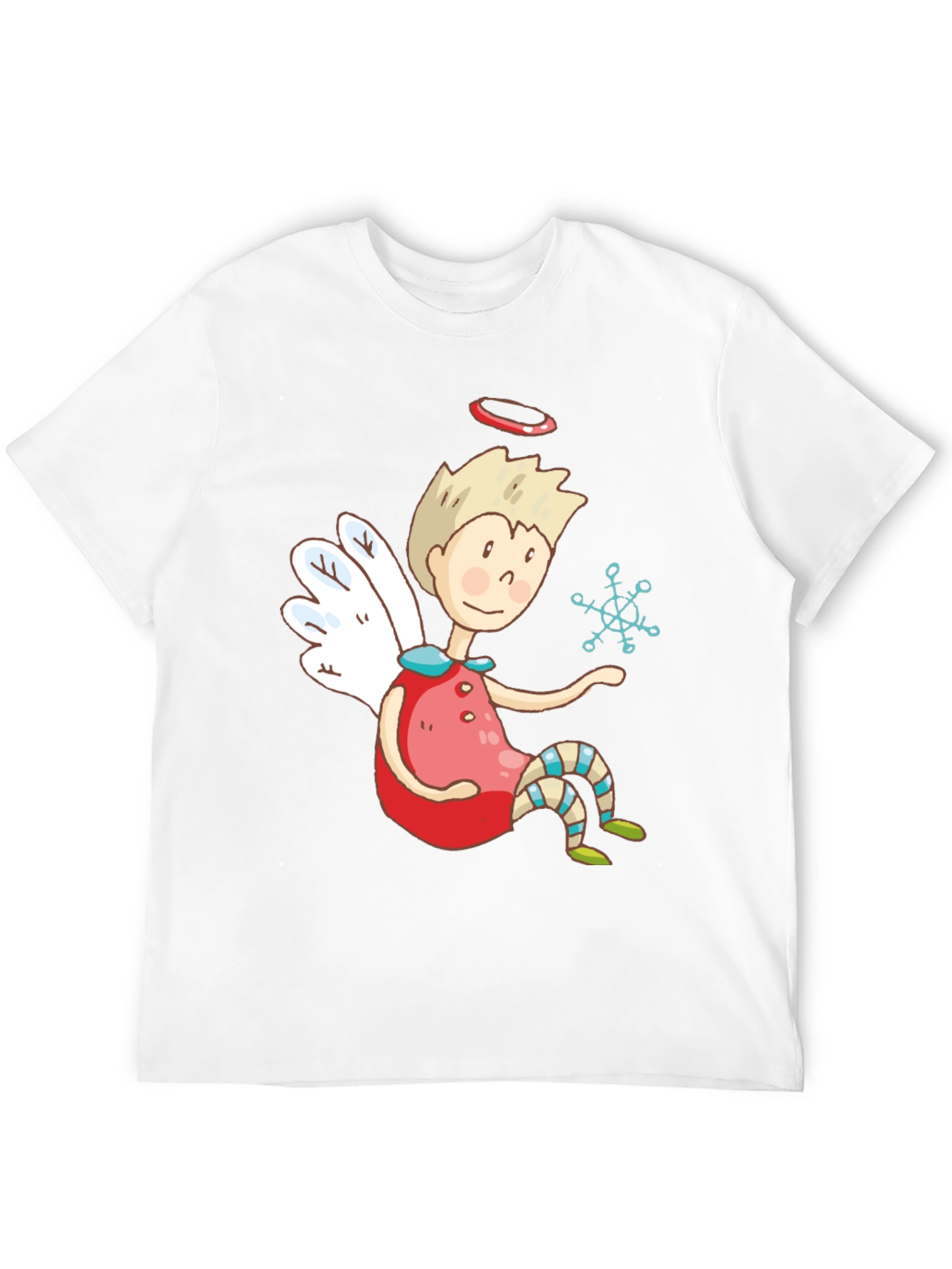 Angel with Snowflake Graphic Tee