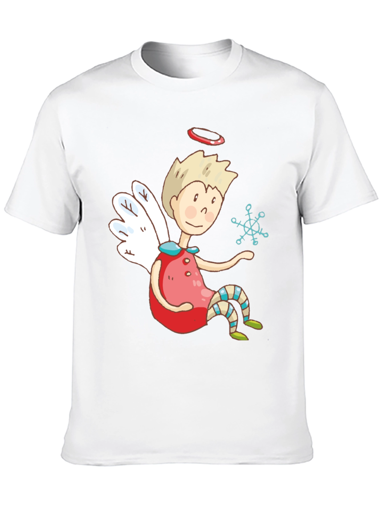 Angel with Snowflake Graphic Tee