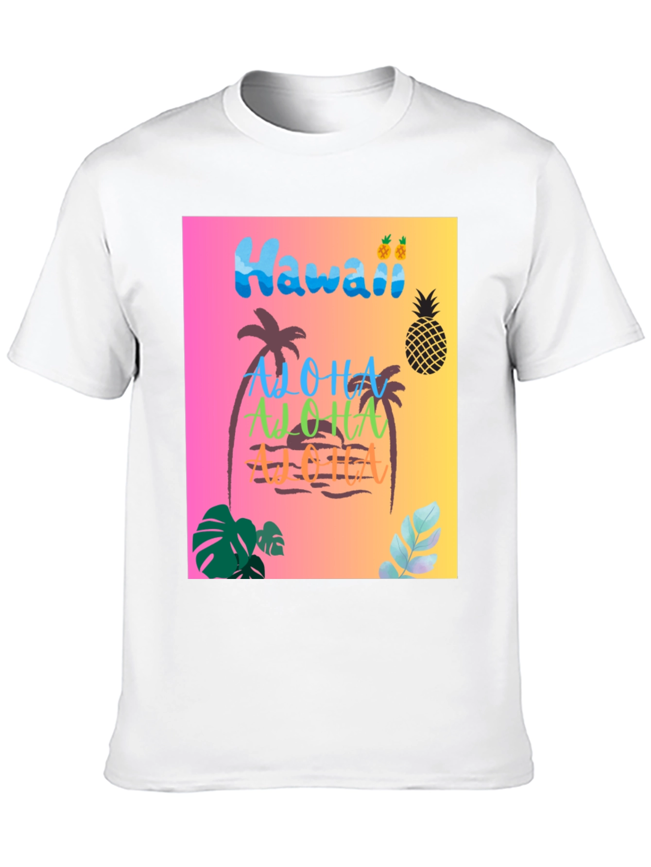Hawaii Aloha Graphic T-Shirt