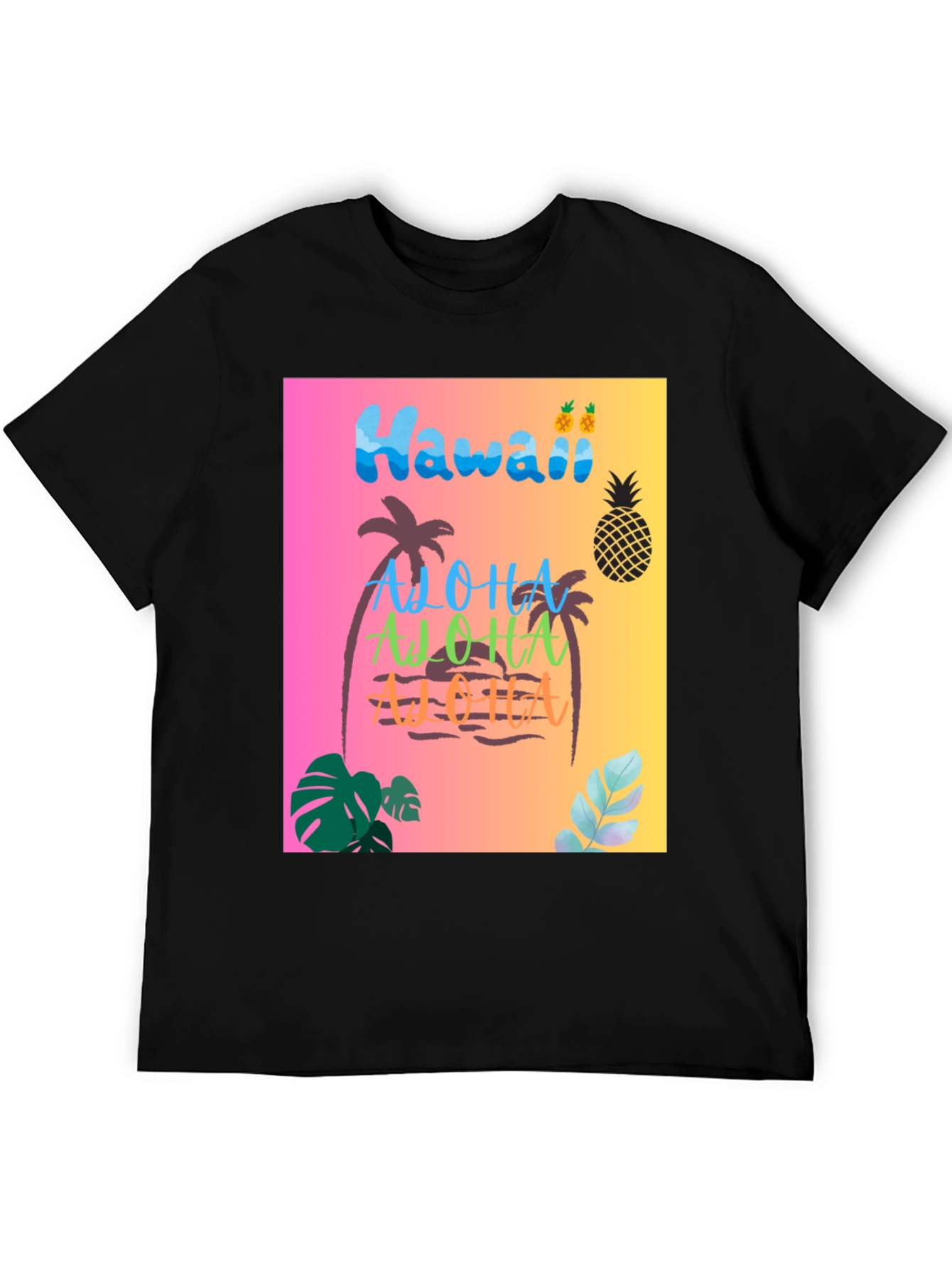 Hawaii Aloha Graphic T-Shirt