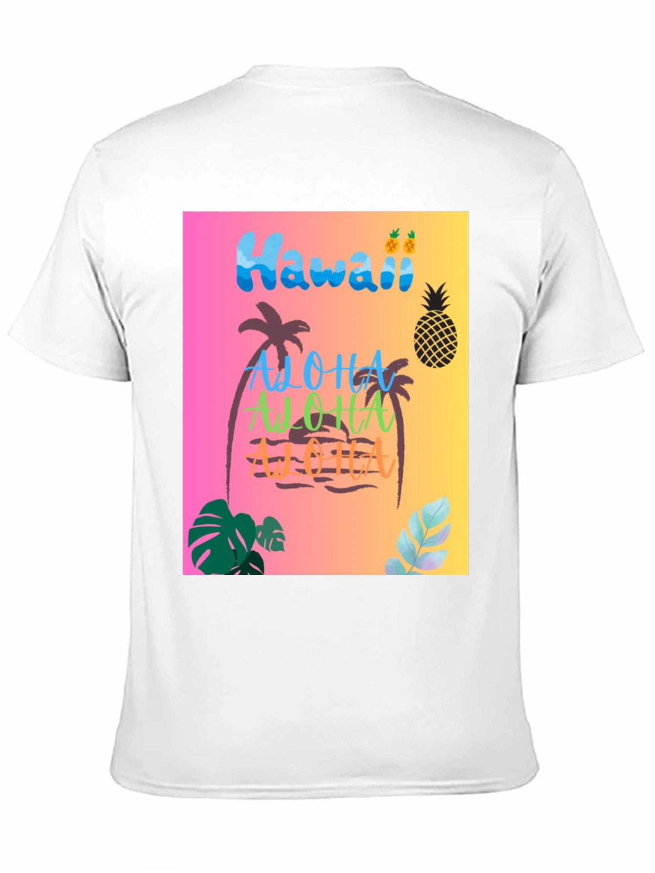 Hawaii Aloha Graphic T-Shirt