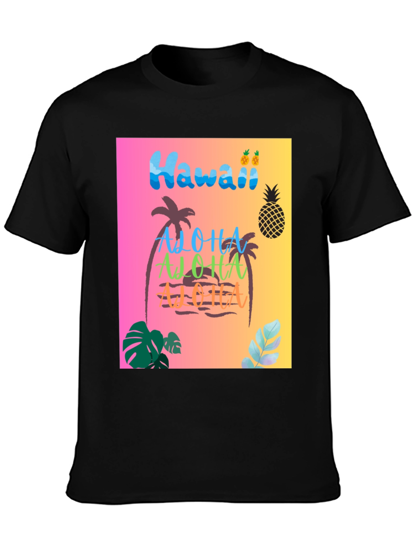 Hawaii Aloha Graphic T-Shirt