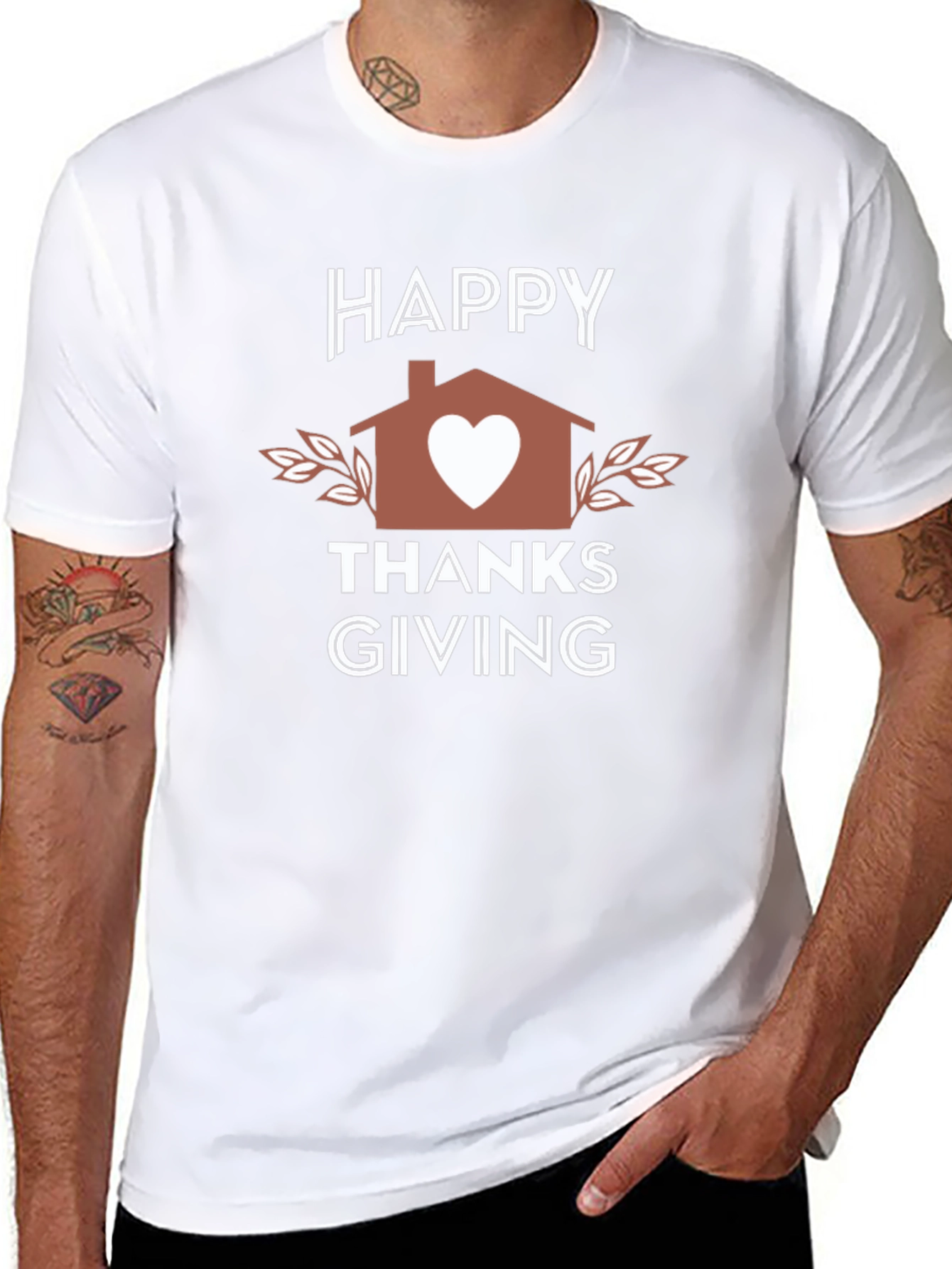 Happy Thanksgiving Graphic T-Shirt