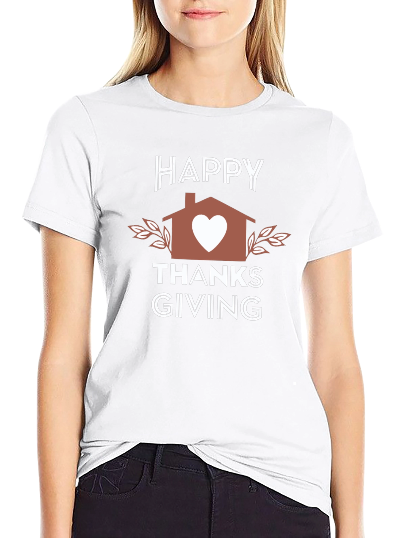 Happy Thanksgiving Graphic T-Shirt