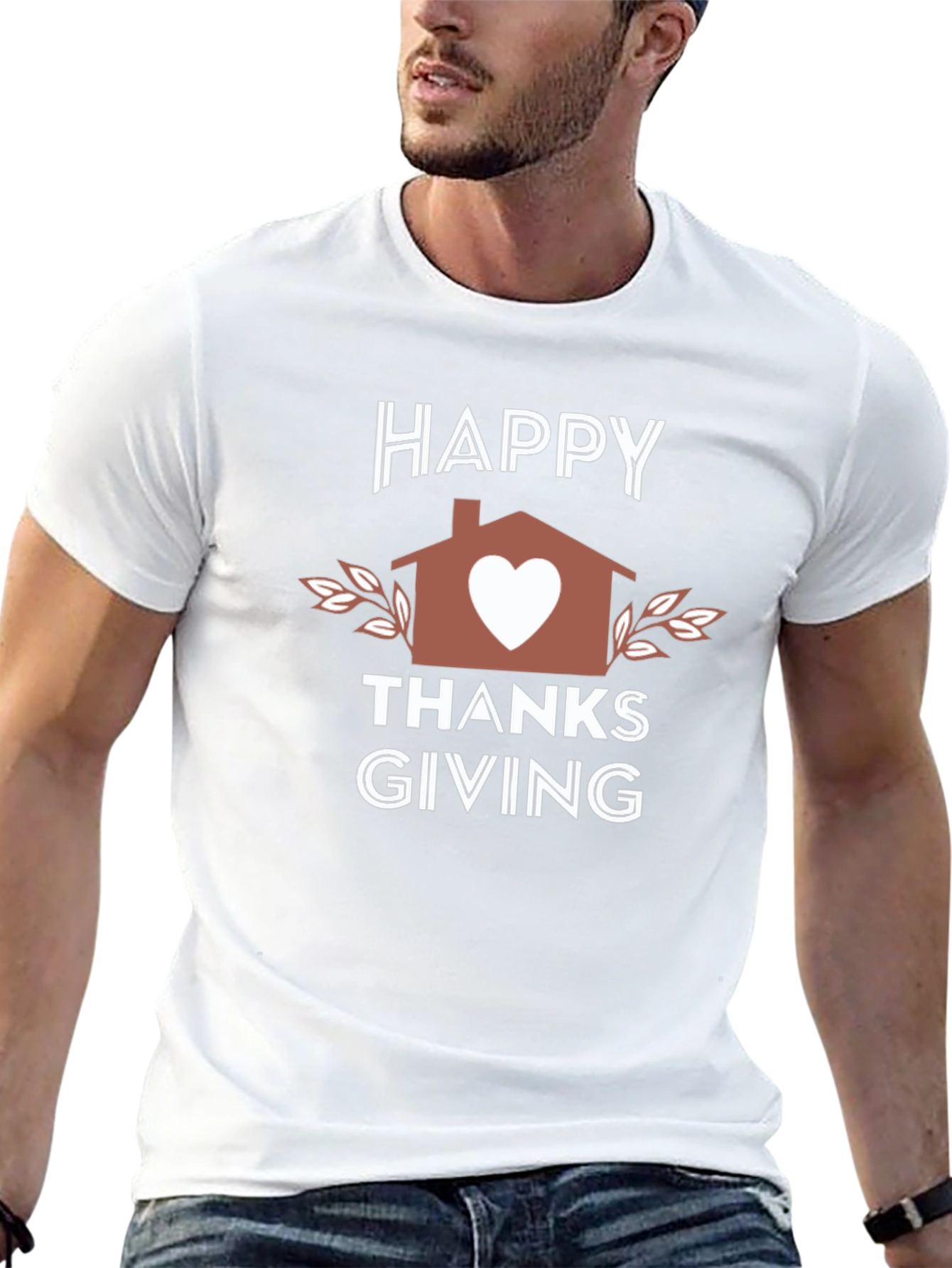 Happy Thanksgiving Graphic T-Shirt