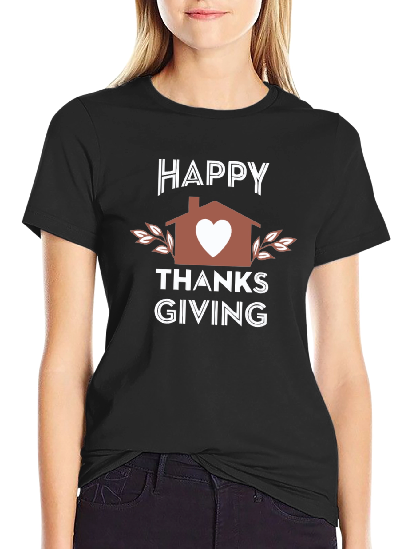 Happy Thanksgiving Graphic T-Shirt