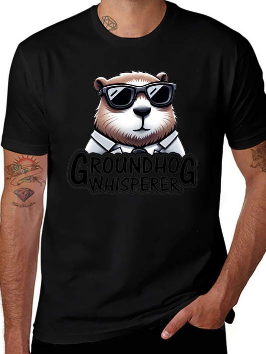 Groundhog Whisperer Graphic Tee