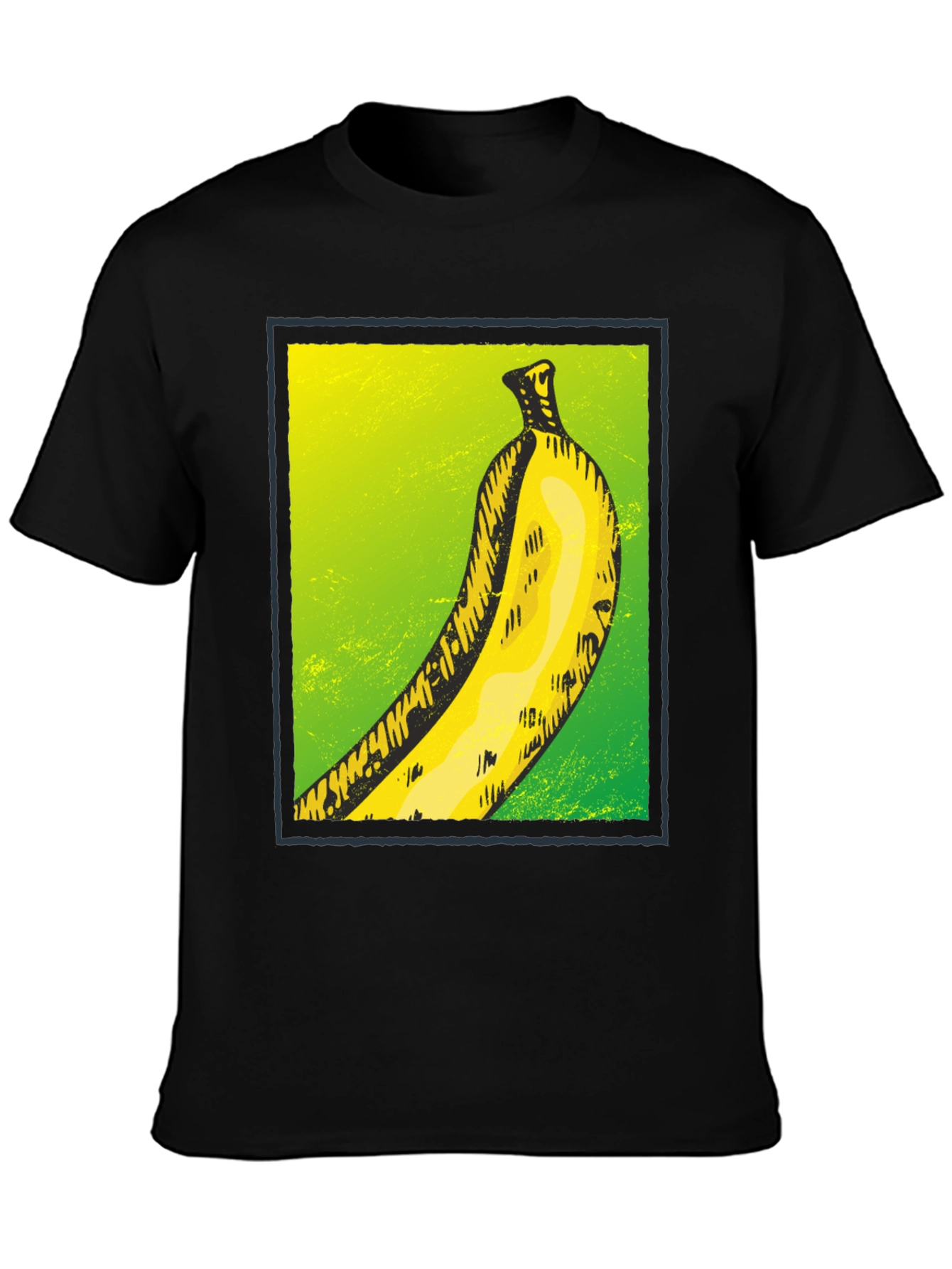 Banana Graphic Tee - Quirky Fruit Design