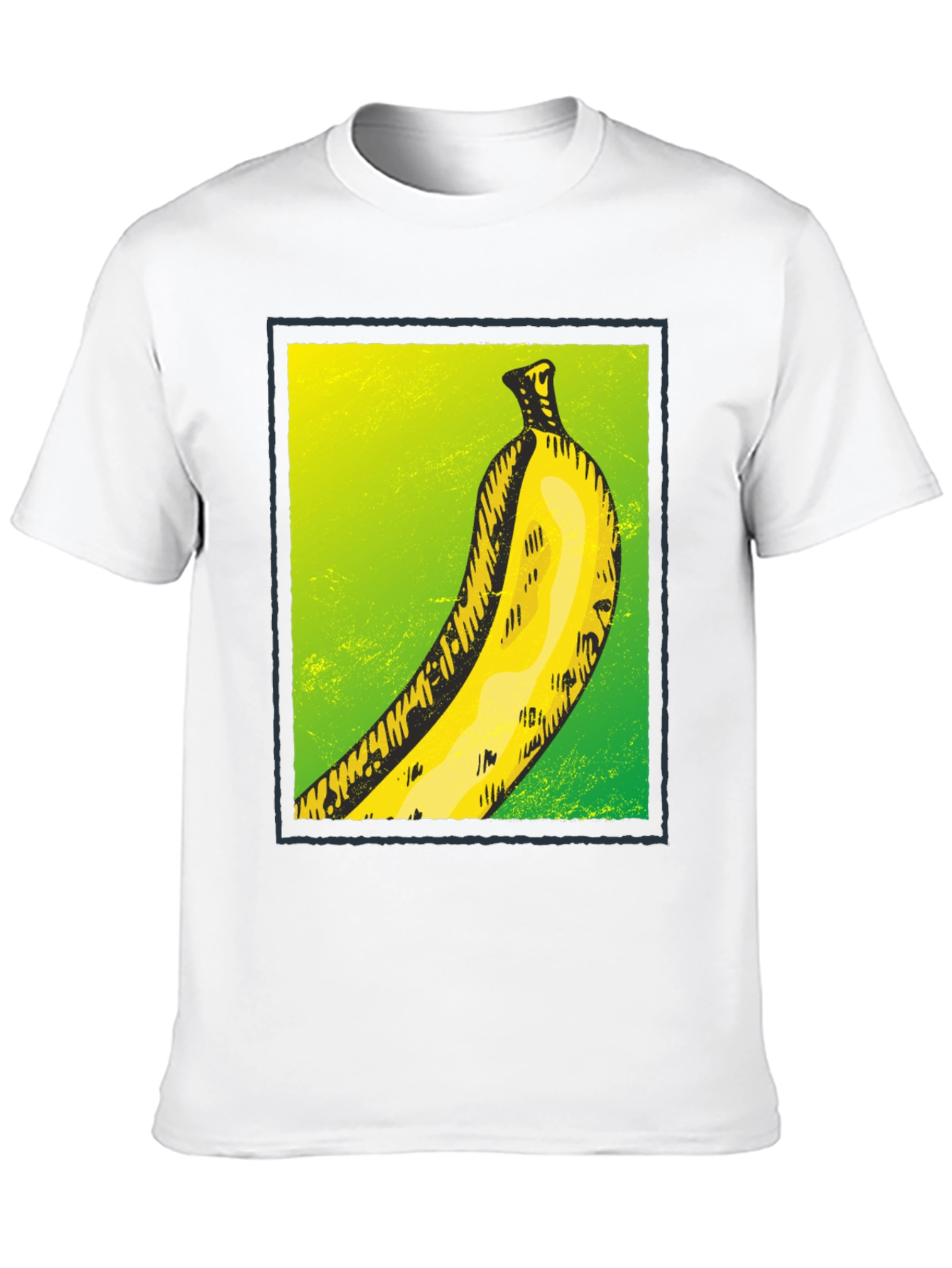 Banana Graphic Tee - Quirky Fruit Design