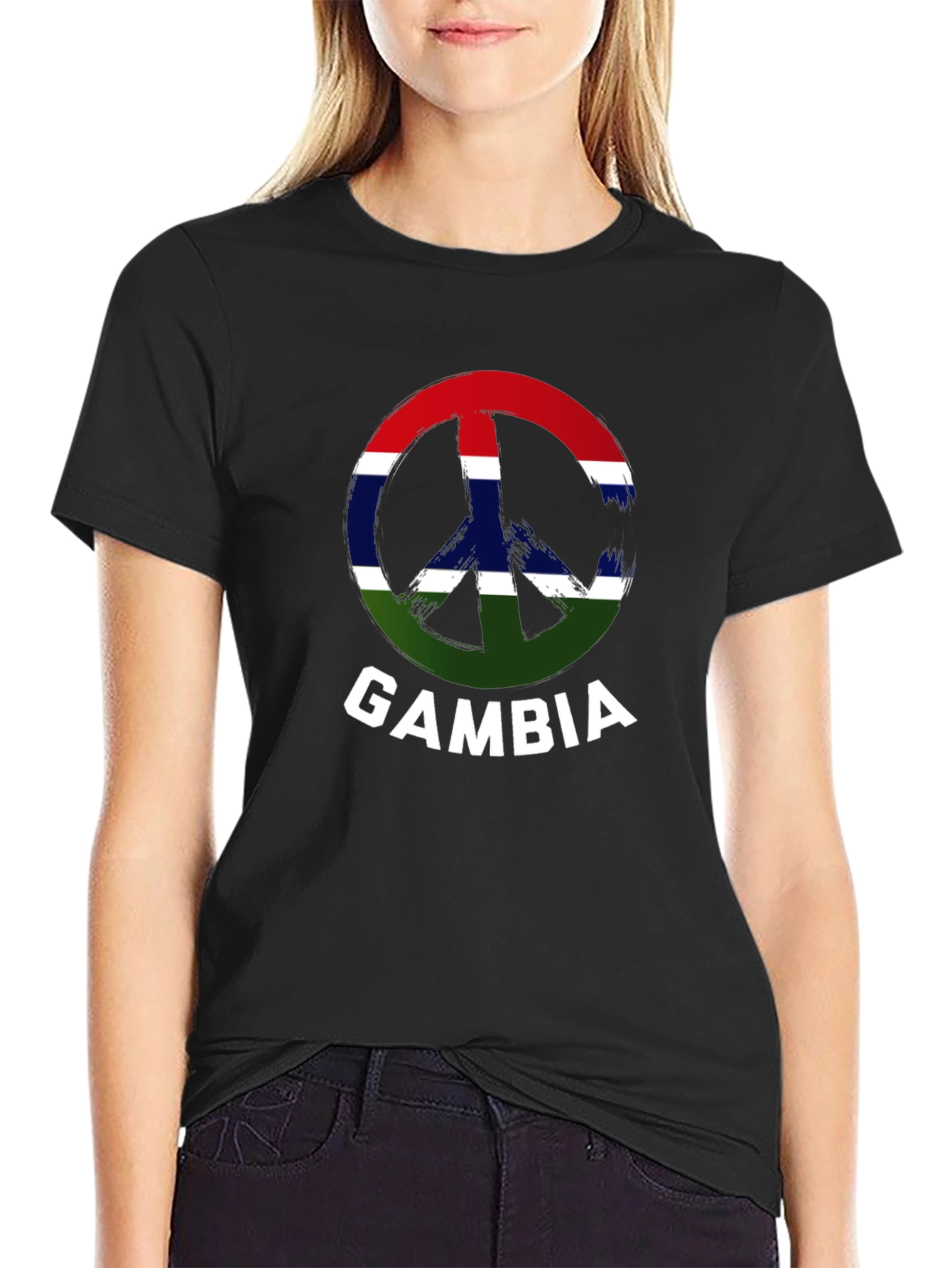 Gambia Peace Sign T-Shirt