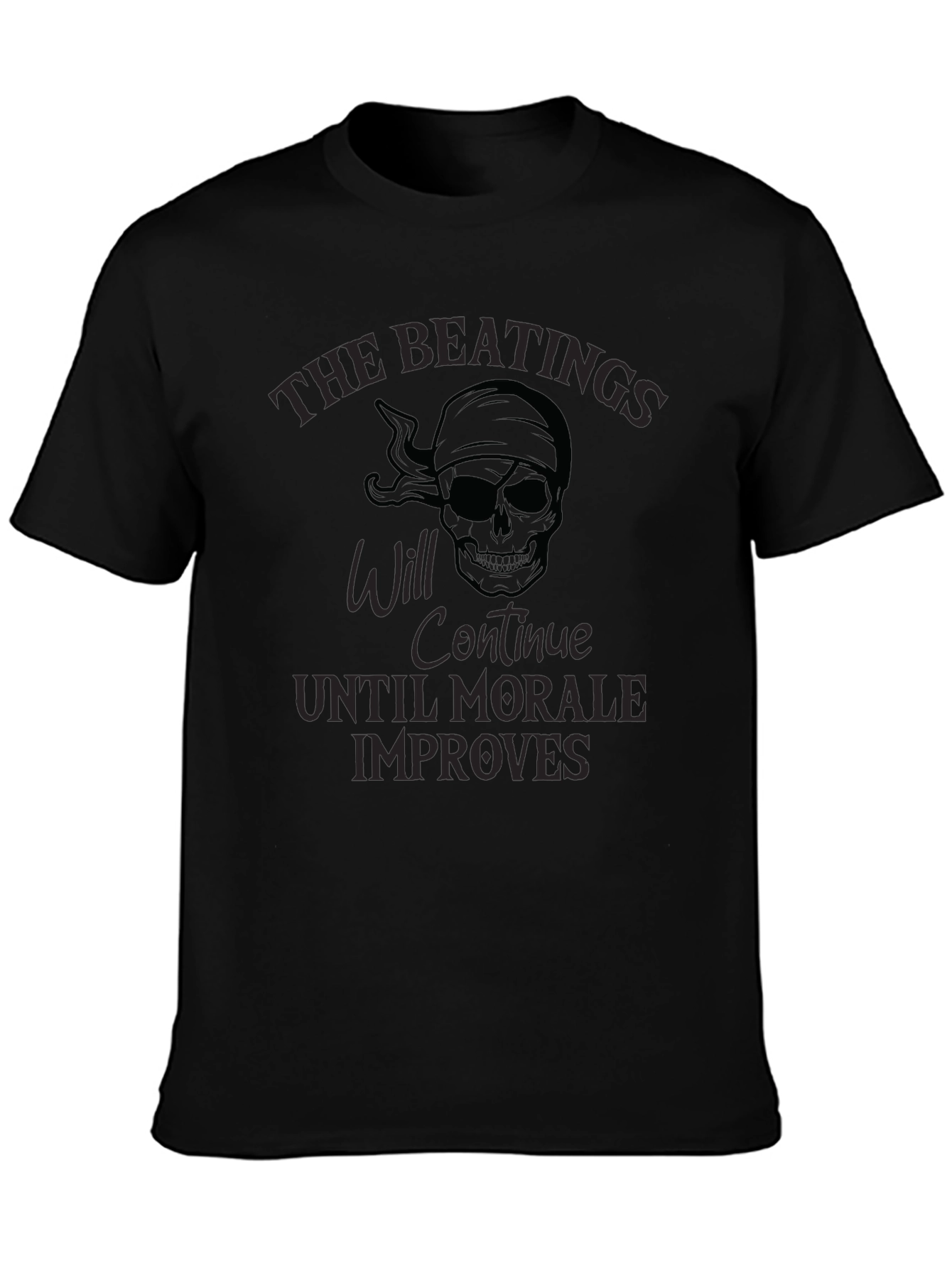 Beating Skull Humor T-Shirt